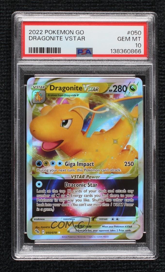 2022 Pokemon Go Dragonite Vstar 050