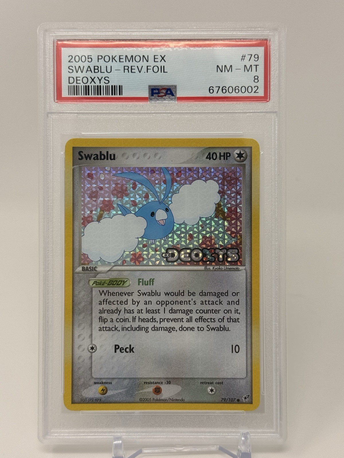 2005 Pokemon EX Deoxys Swablu-Reverse Foil 79