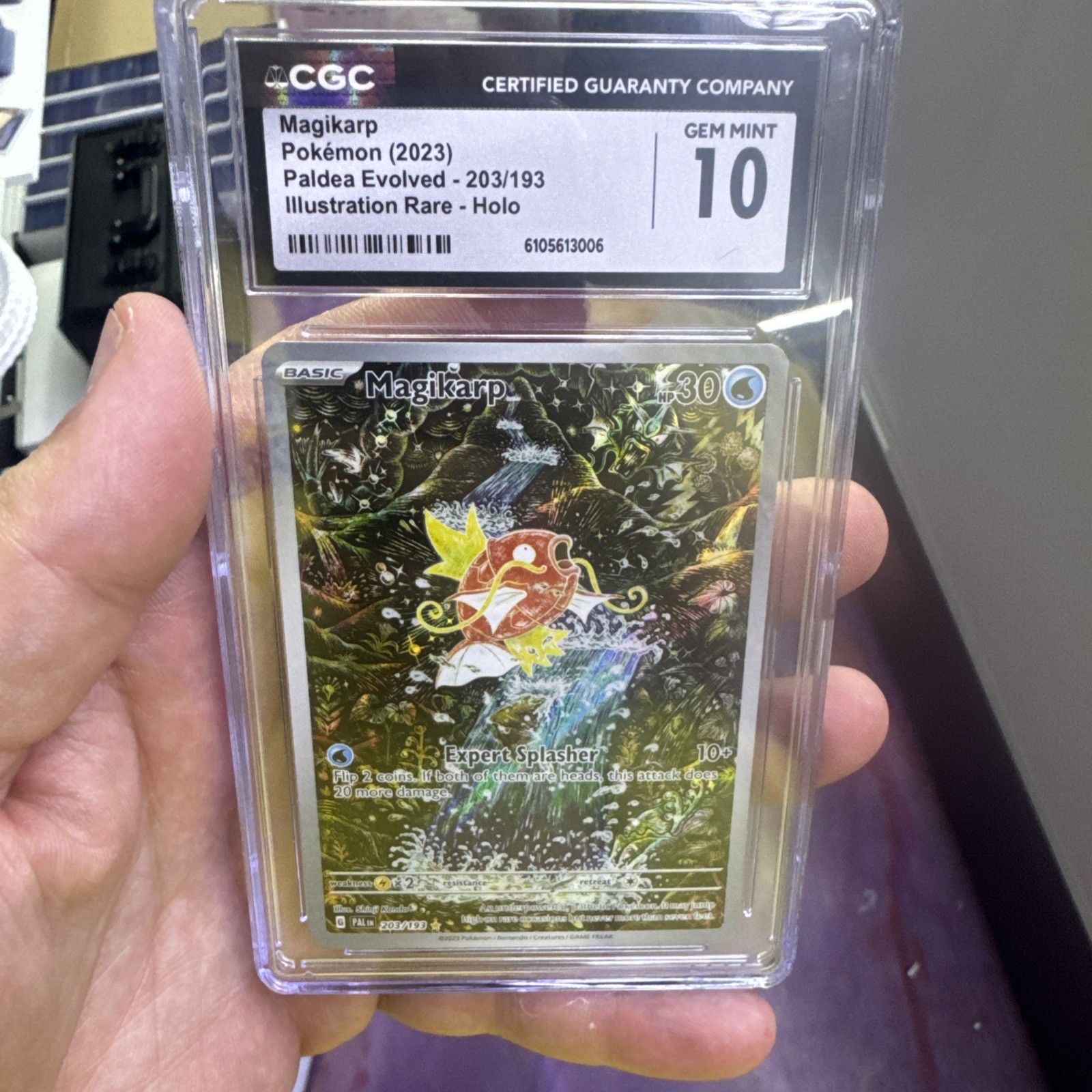 2023 Paldea Evolved - PAL EN - English Magikarp Illustration Rare Holo 203/193