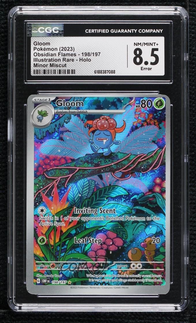 2023 Obsidian Flames - OBF EN - English Gloom Illustration Rare Holo 198/197