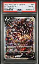 2022 Pokemon Chinese Sword & Shield Lost Abyss Full Art/Giratina V 111