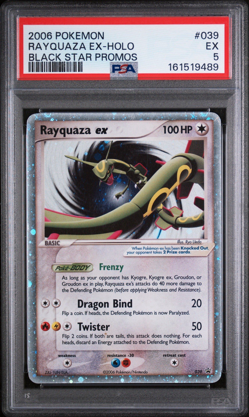 2006 Pokemon Black Star Promos Rayquaza EX-Holo 039