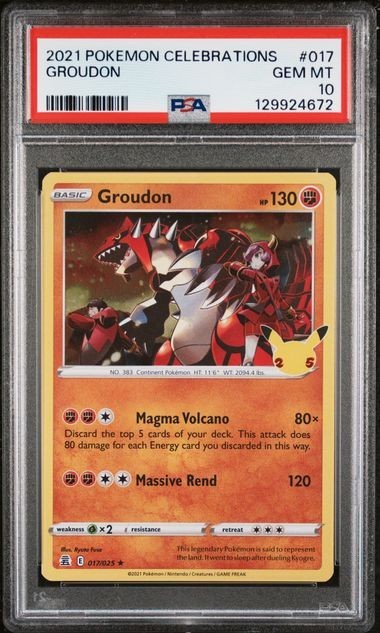2021 Pokemon Celebrations Groudon 017
