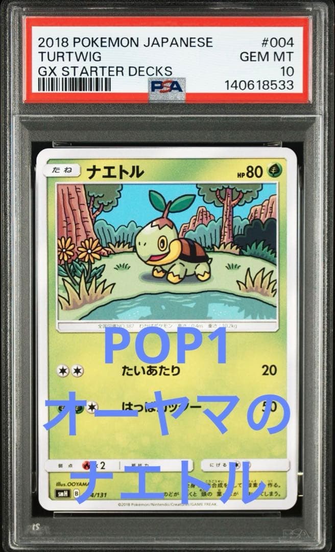 2018 Pokemon Japanese GX Starter Decks Turtwig 004