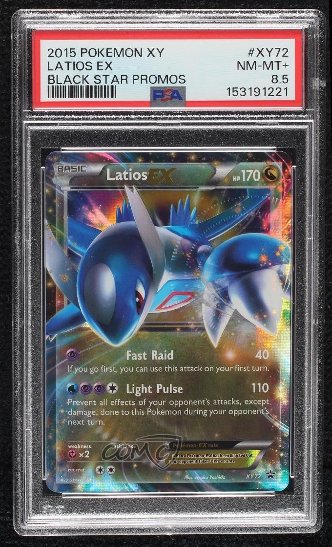 2015 Pokemon XY Black Star Promos Latios EX XY72