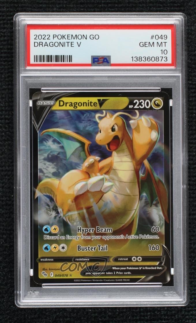 2022 Pokemon Go Dragonite V 049