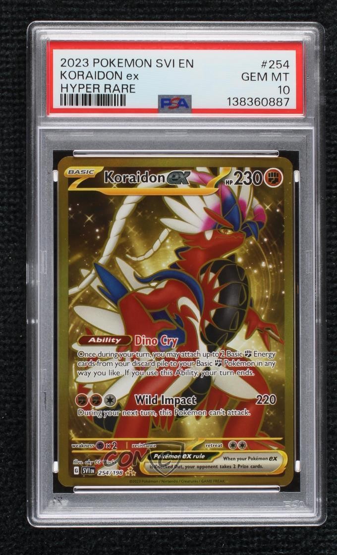 2023 Pokemon Svi EN-Scarlet & Violet Koraidon EX Hyper Rare 254