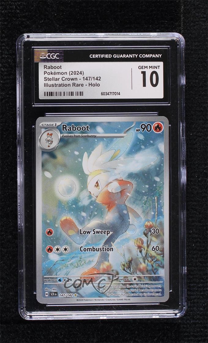 2024 Stellar Crown - SCR EN - English Raboot Illustration Rare Holo 147/142