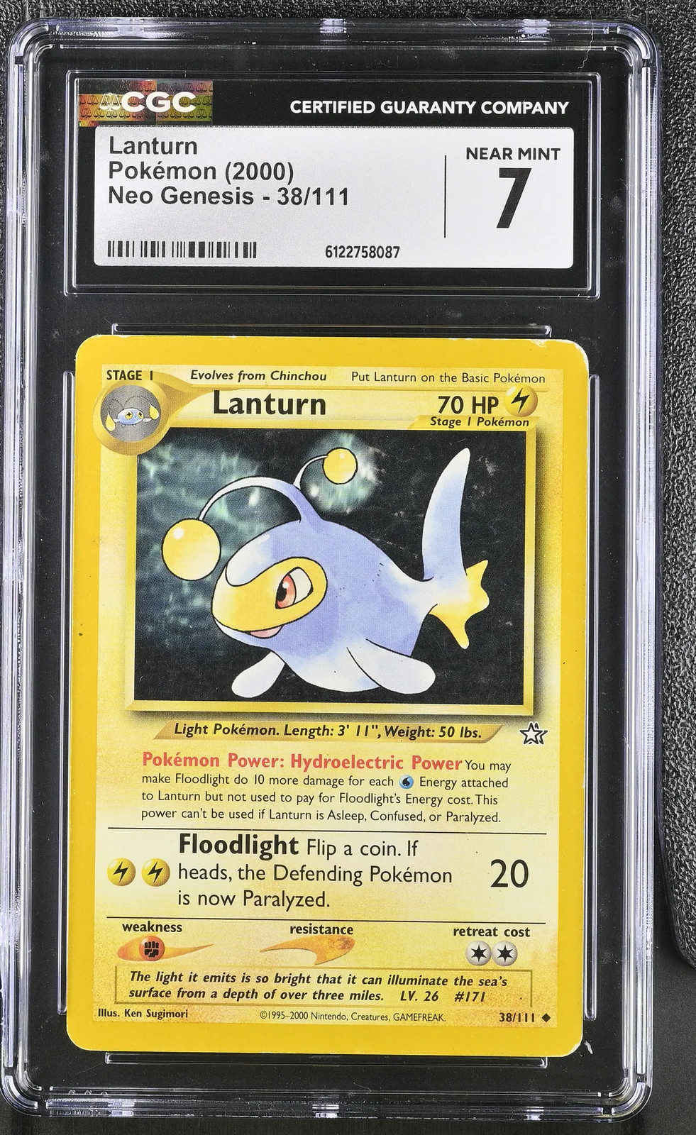 2000 Neo Genesis - Unlimited - English Lanturn Uncommon 38/111