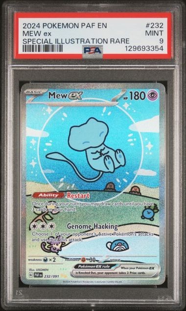 2024 Pokemon Paf EN-Paldean Fates Mew EX Special Illustration Rare 232
