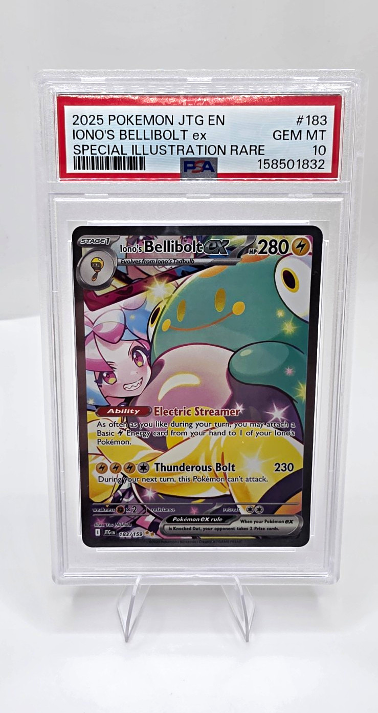 2025 Pokemon Jtg EN-Journey Together Iono's Bellibolt EX Special Illustration Rare 183