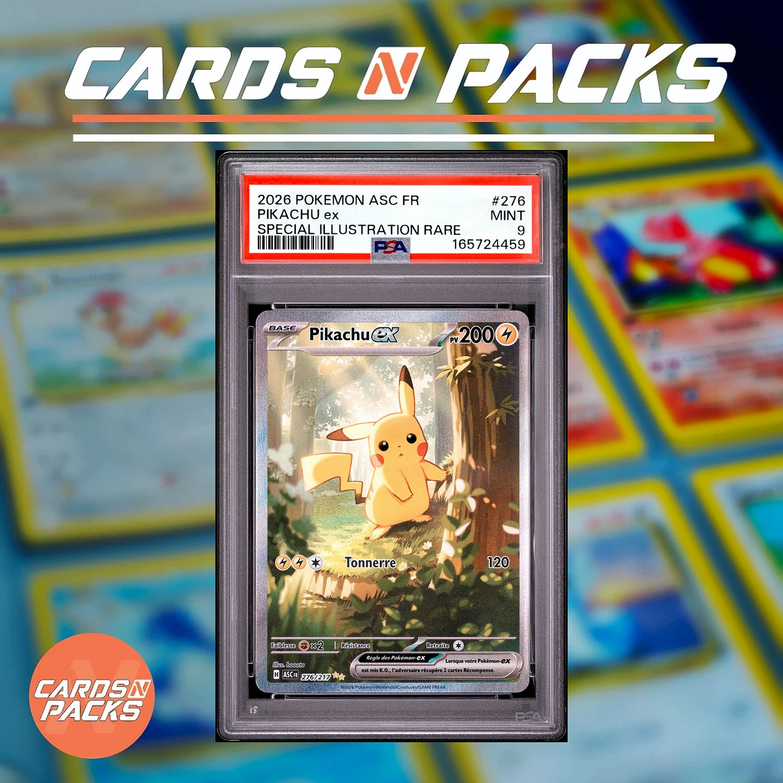 Pikachu EX Special Illustration Rare