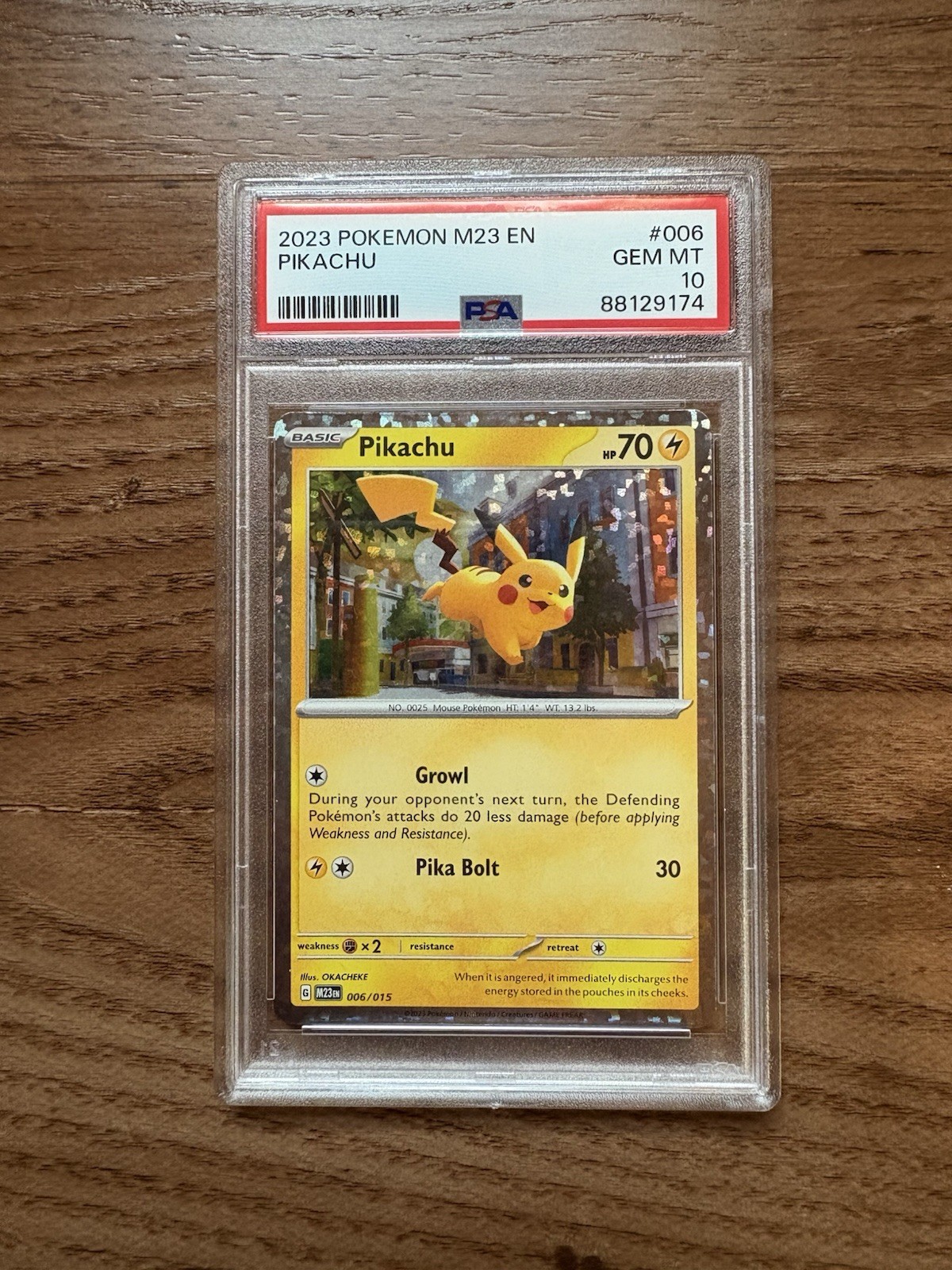 2023 Pokemon M23 EN-Mcdonald's Collection Pikachu 006