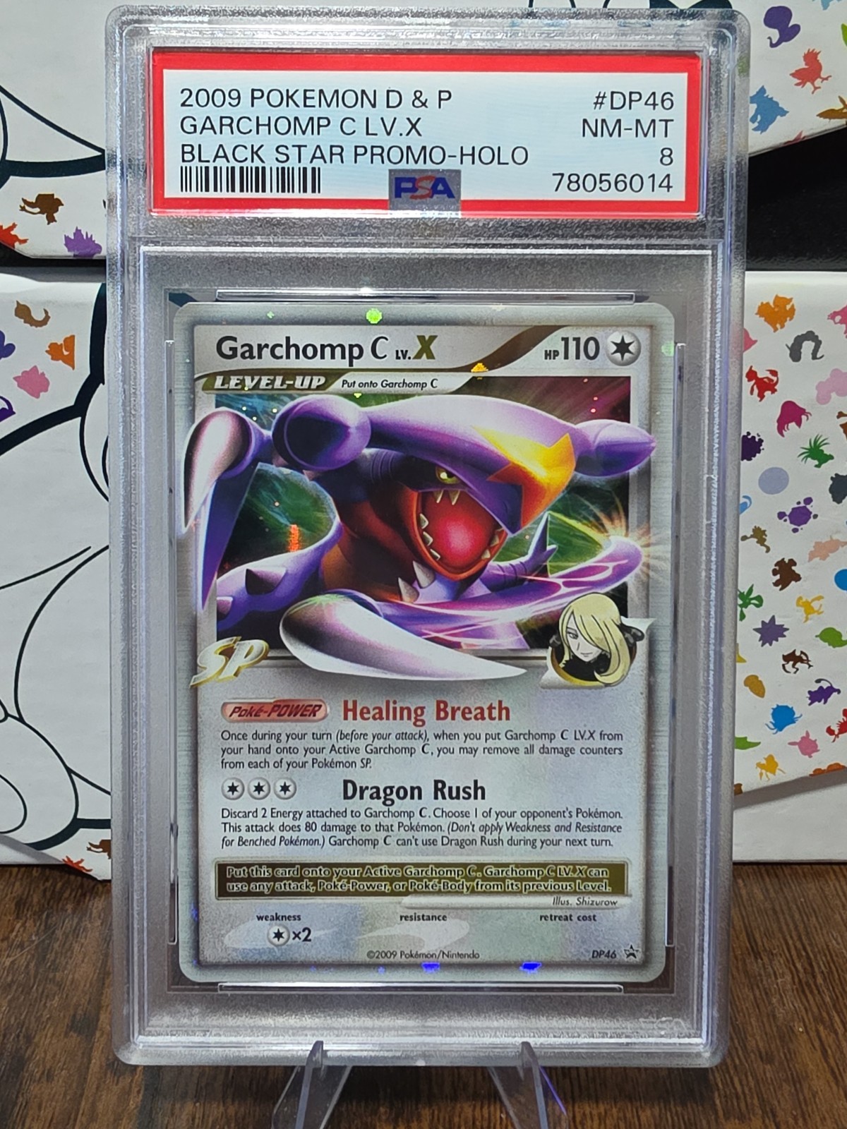 2009 Pokemon Diamond & Pearl Black Star Promo Garchomp C LV.X Holo DP46