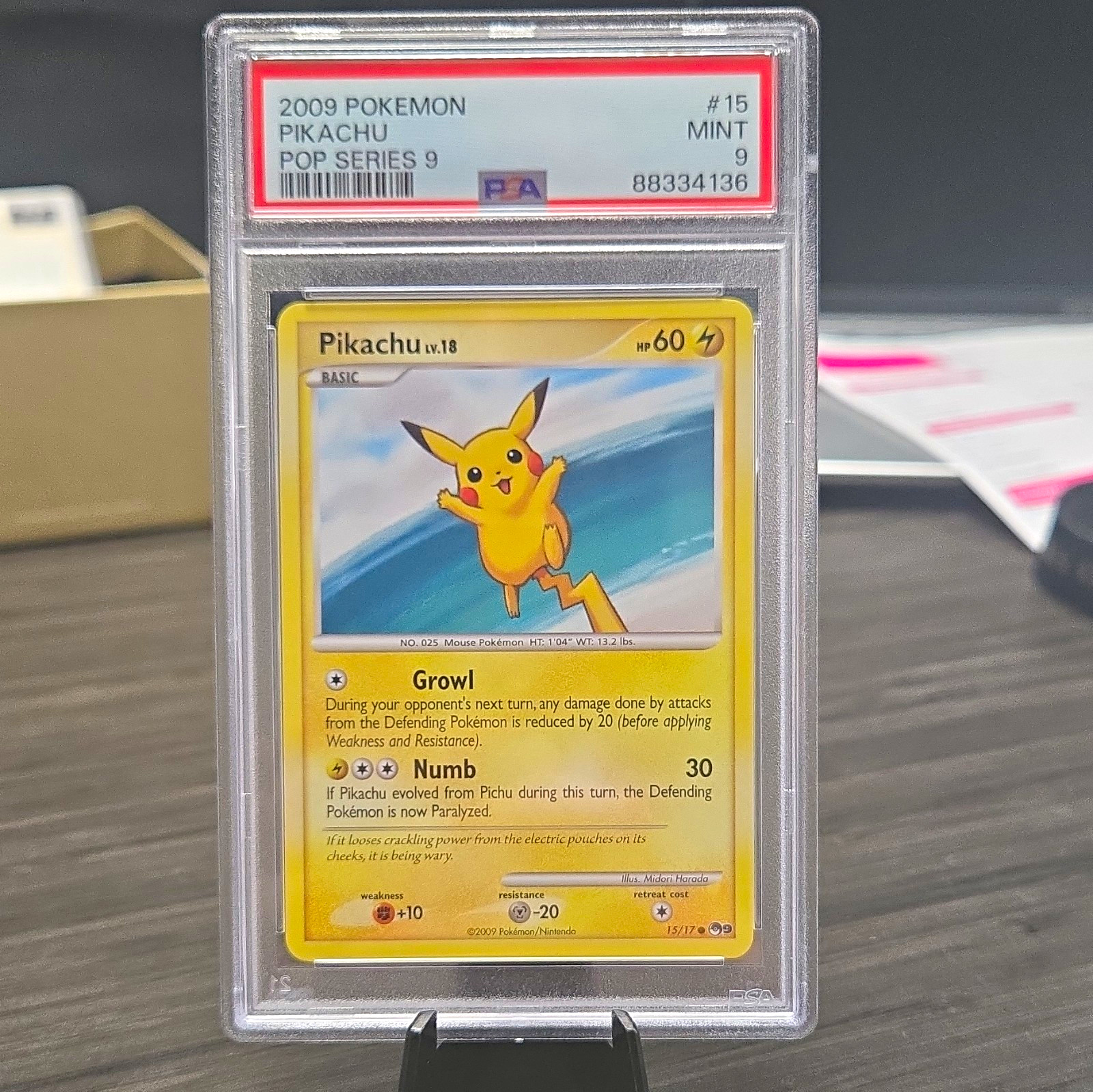 2009 Pokemon Pop Series 9 Pikachu 15