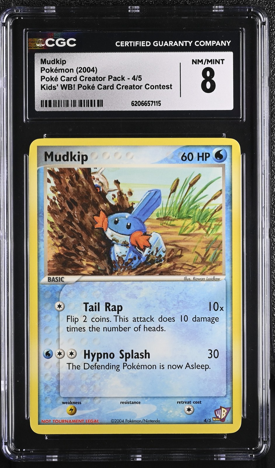 2004 Poké Card Creator Pack - English Mudkip Kids' WB! Poké Card Creator Contest 4/5