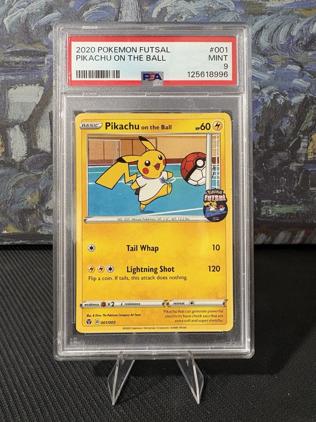 2020 Pokemon Futsal Pikachu on the Ball 001