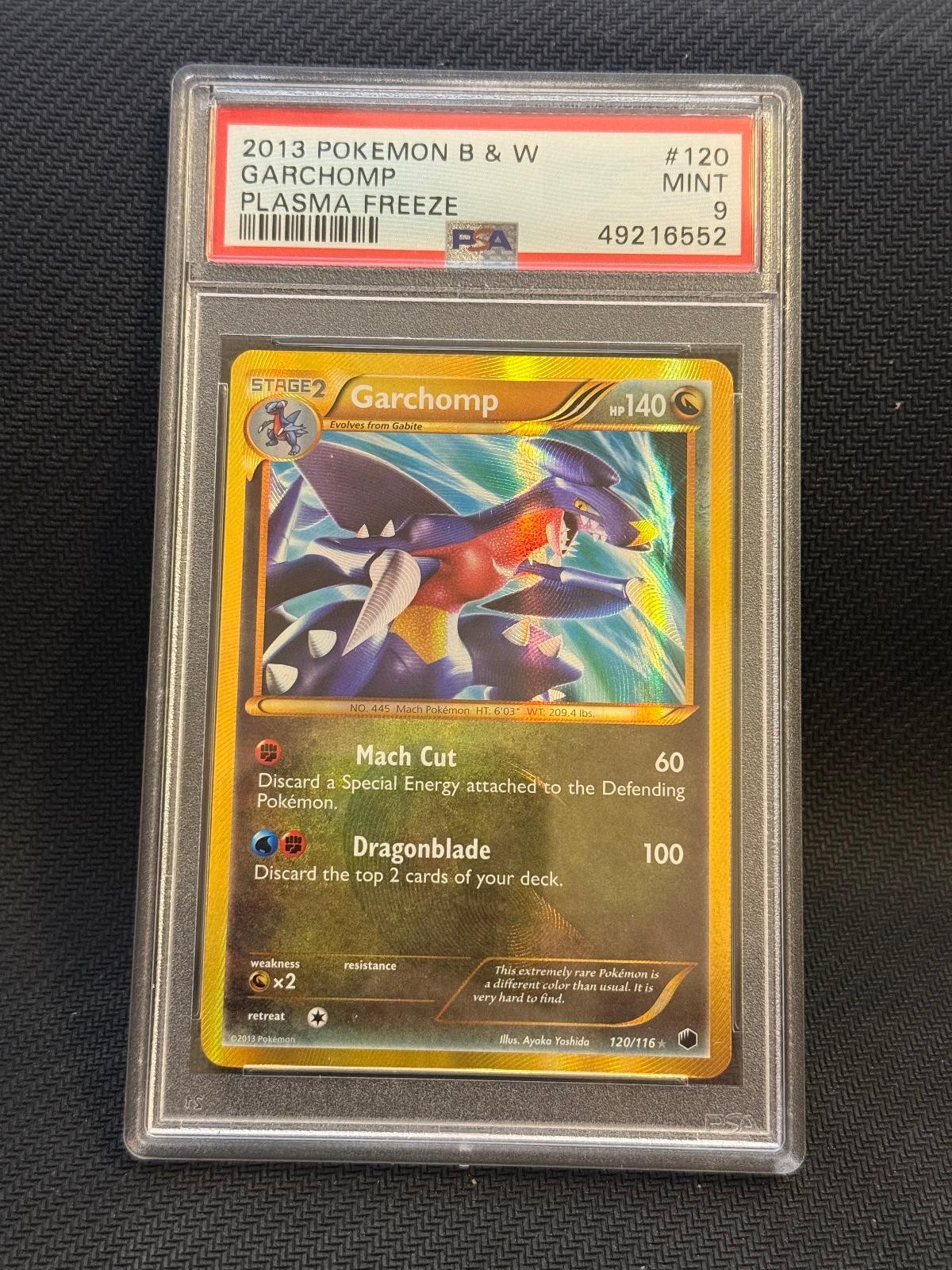 2013 Pokemon Black & White Plasma Freeze Garchomp 120