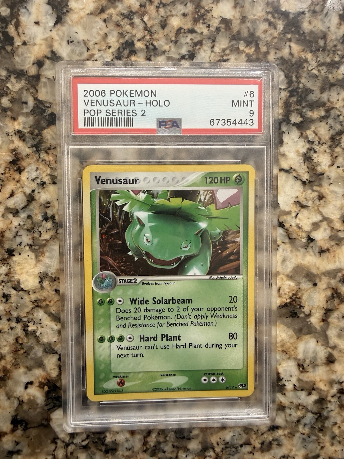 2006 Pokemon Pop Series 2 Venusaur-Holo 6
