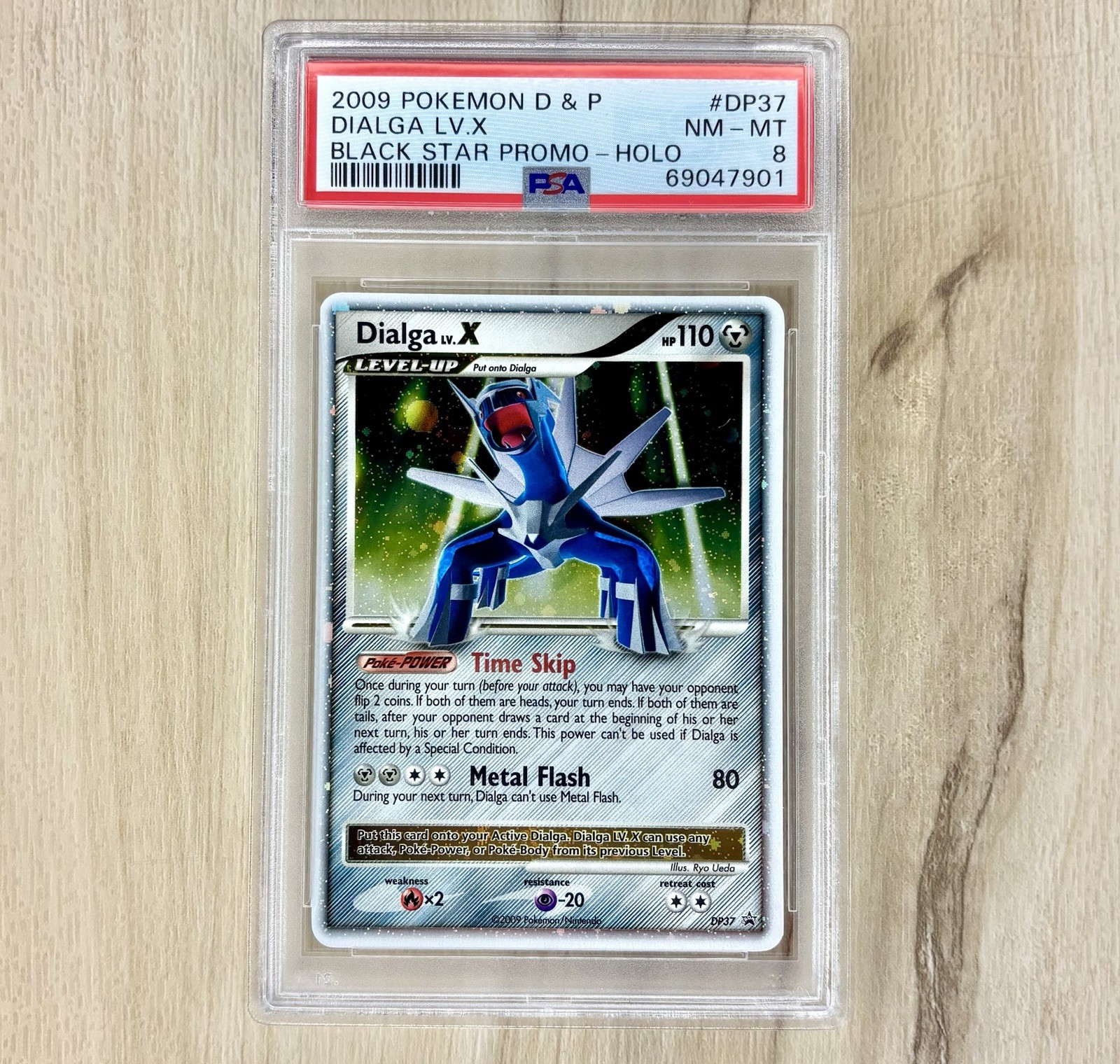 2009 Pokemon Diamond & Pearl Black Star Promo Dialga LV.X-Holo DP37