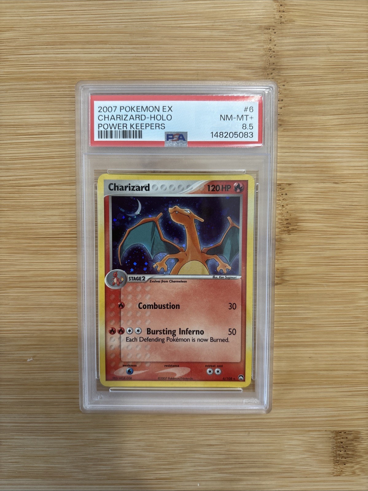 2007 Pokemon EX Power Keepers Charizard-Holo 6