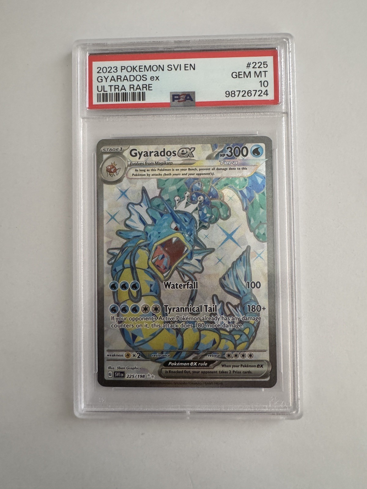 2023 Pokemon Svi EN-Scarlet & Violet Gyarados EX Ultra Rare 225