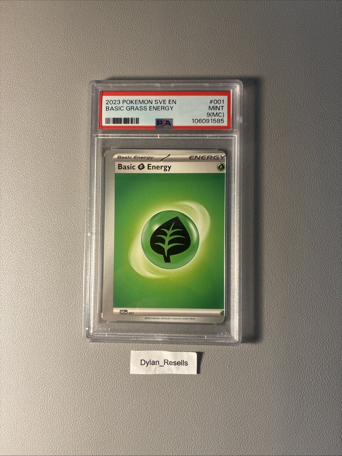 2023 Pokemon Sve EN-Basic Energies Basic Grass Energy 001