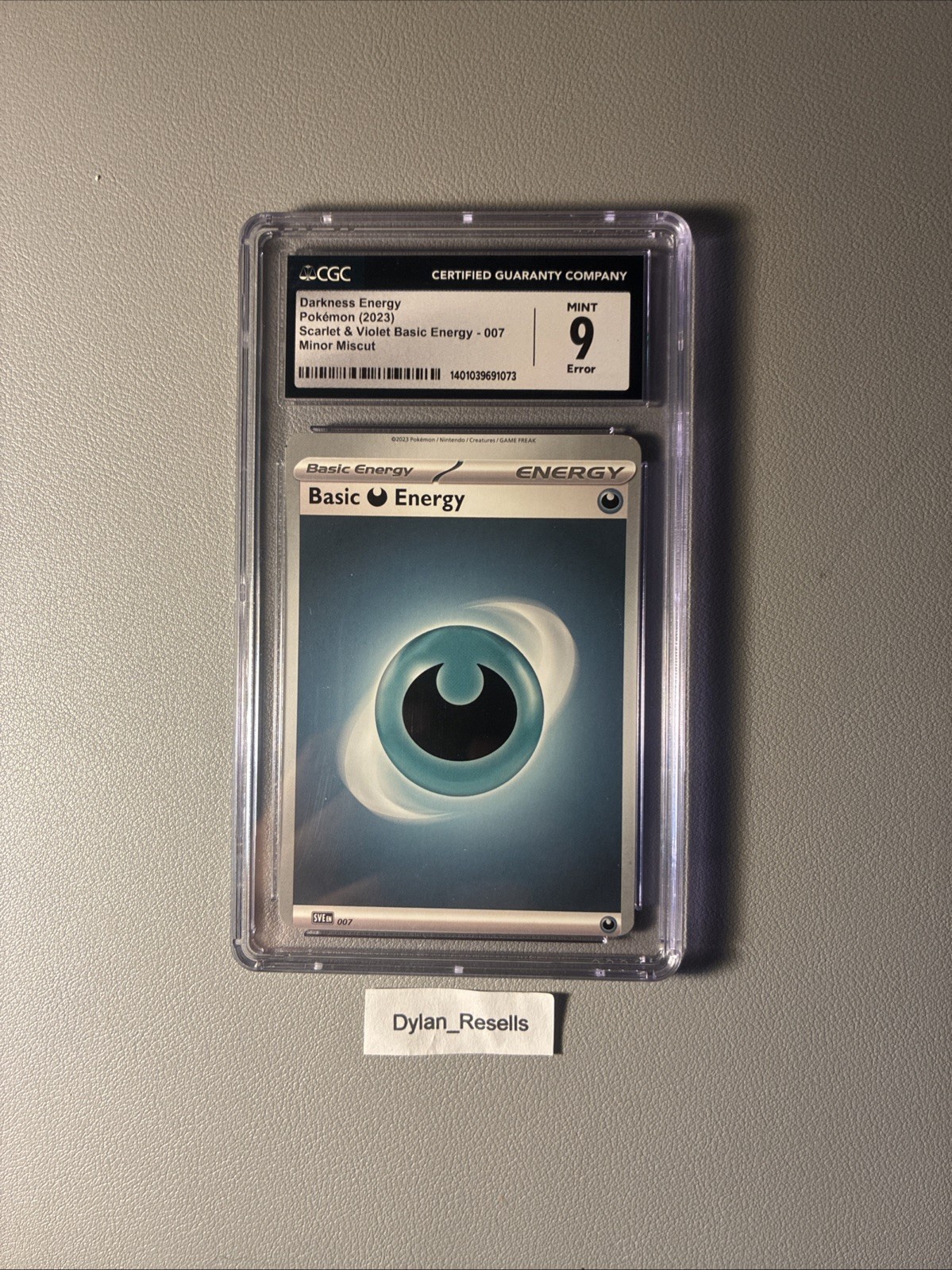 2023 Scarlet & Violet Basic Energy - SVE EN - English Darkness Energy  007