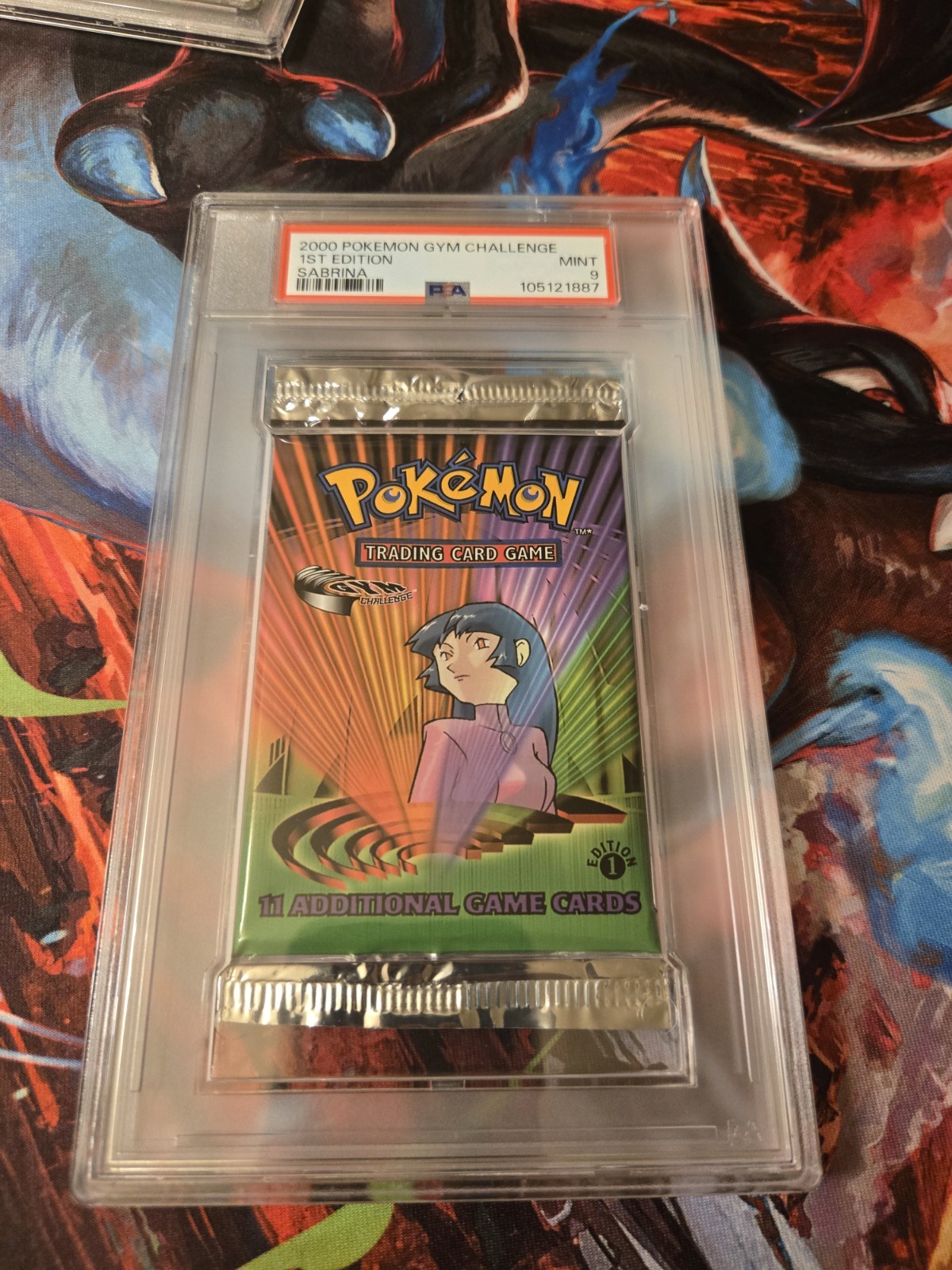 2000 Pokemon Gym Challenge Pack Foil 1st Edition-Sabrina