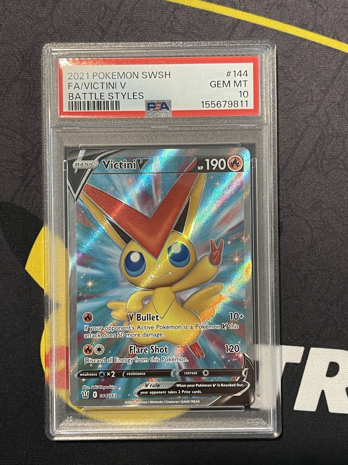 2021 Pokemon Sword & Shield Battle Styles Full Art/Victini V 144