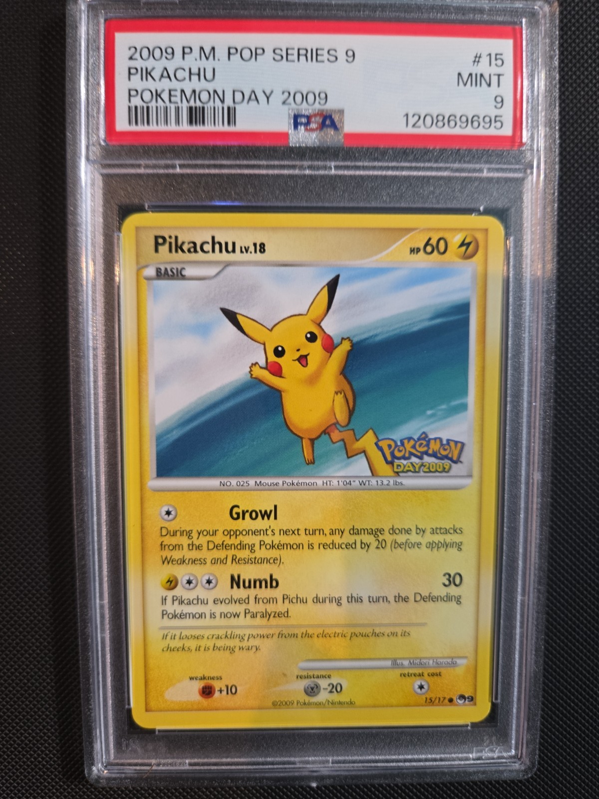 2009 Pokemon Pop Series 9 Pikachu Pokemon Day 2009 15