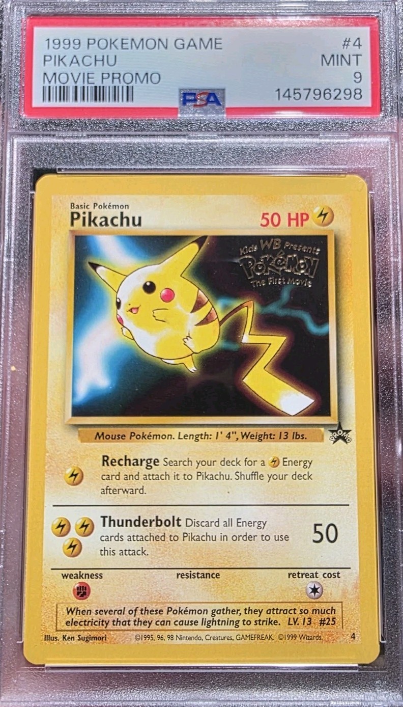 1999 Pokemon Game Movie Pikachu Movie Promo 4