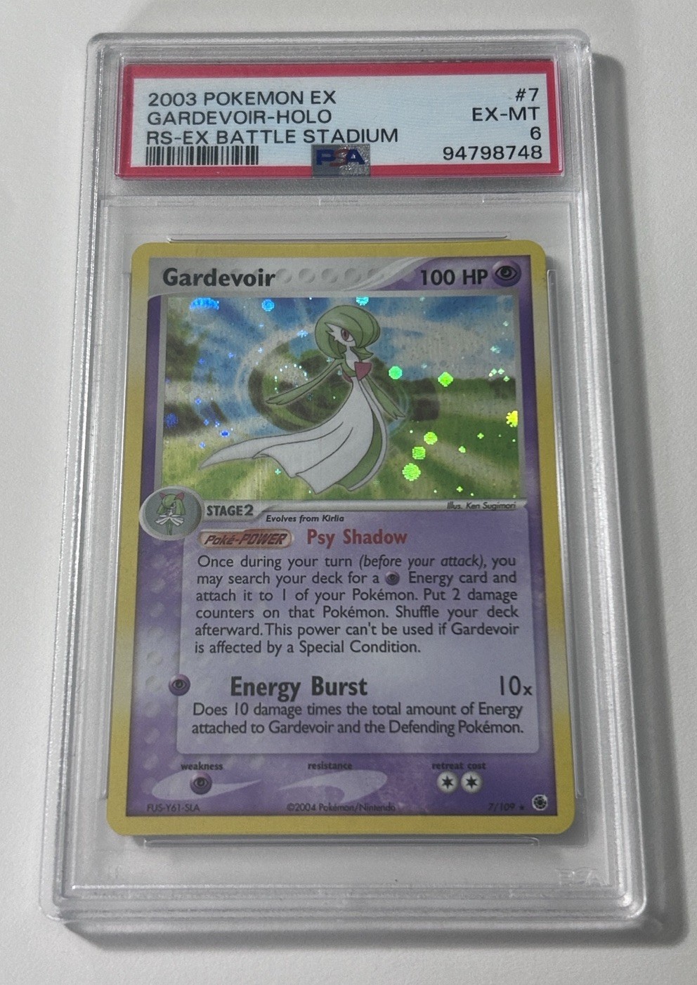 2004 Pokemon EX Battle Stadium Gardevoir-Holo 7