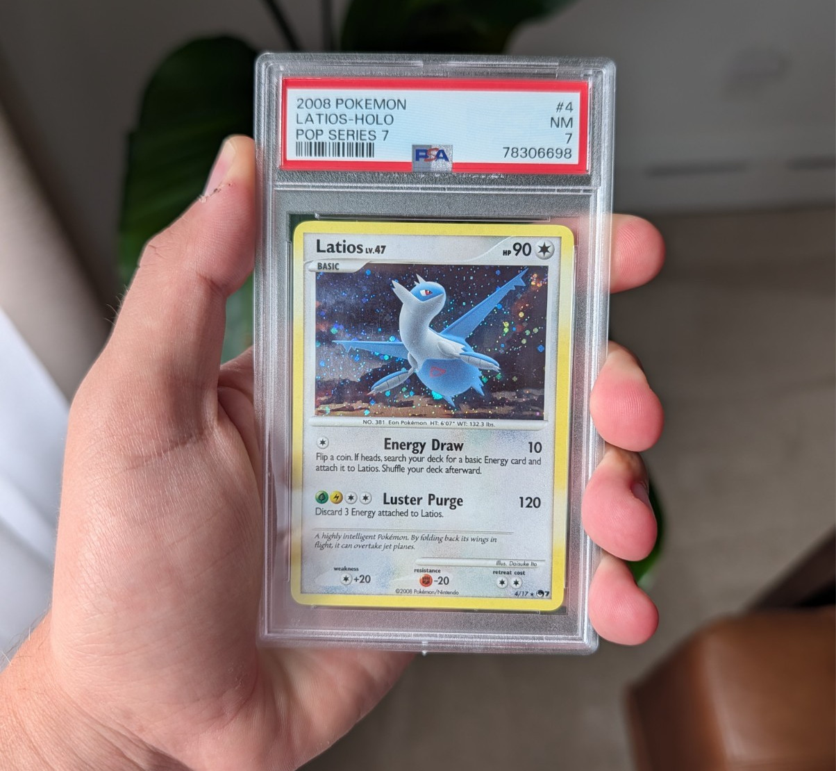 2008 Pokemon Pop Series 7 Latios-Holo 4