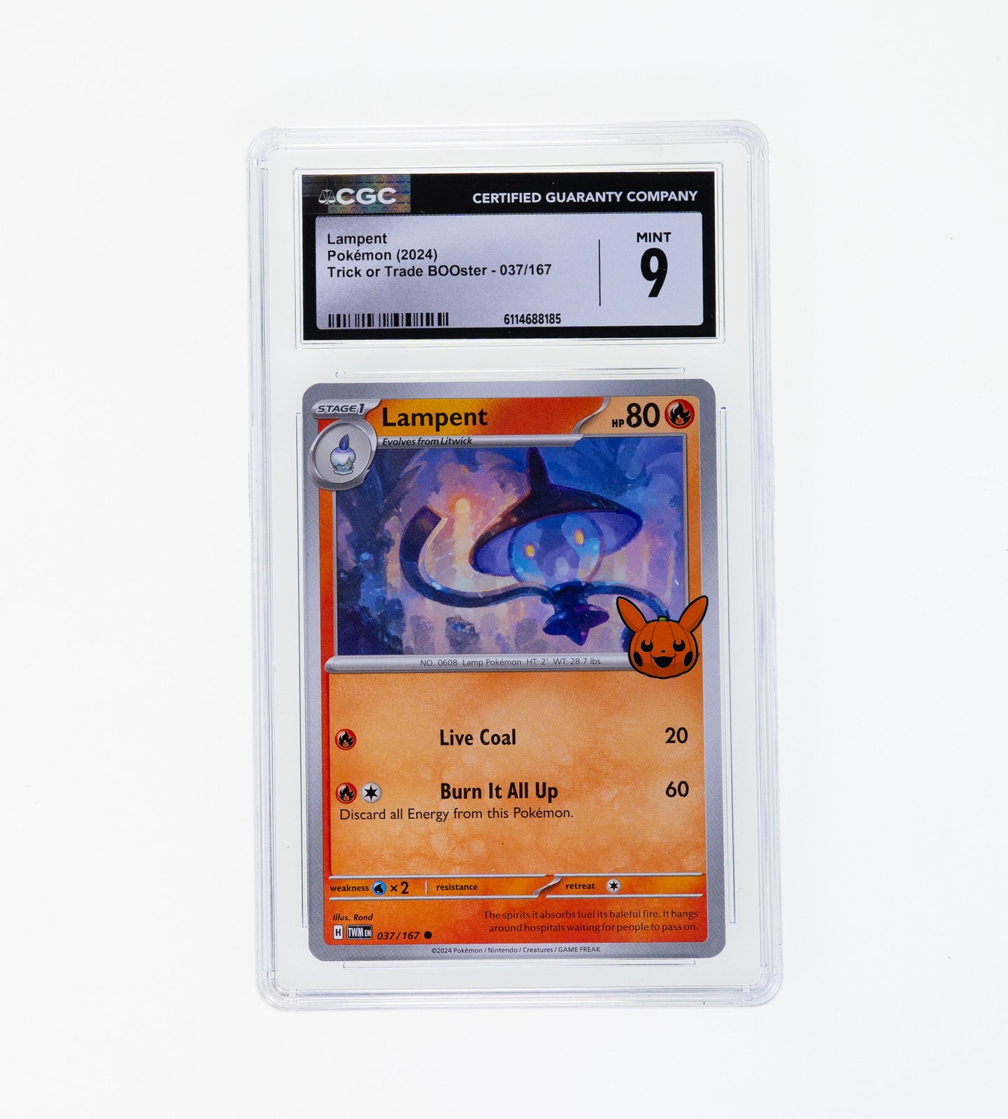 2024 Trick or Trade BOOster (2024) - English Lampent  037/167