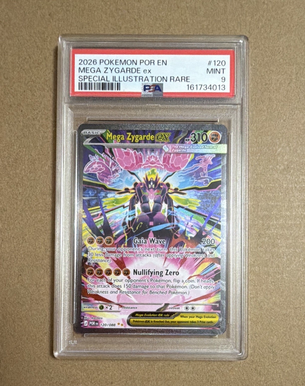2026 Pokemon Por EN-Perfect Order Mega Zygarde EX Special Illustration Rare 120