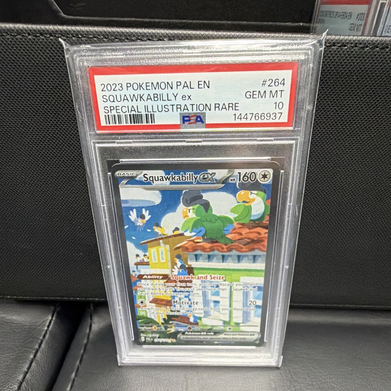 2023 Pokemon Pal EN-Paldea Evolved Squawkabilly EX Special Illustration Rare 264
