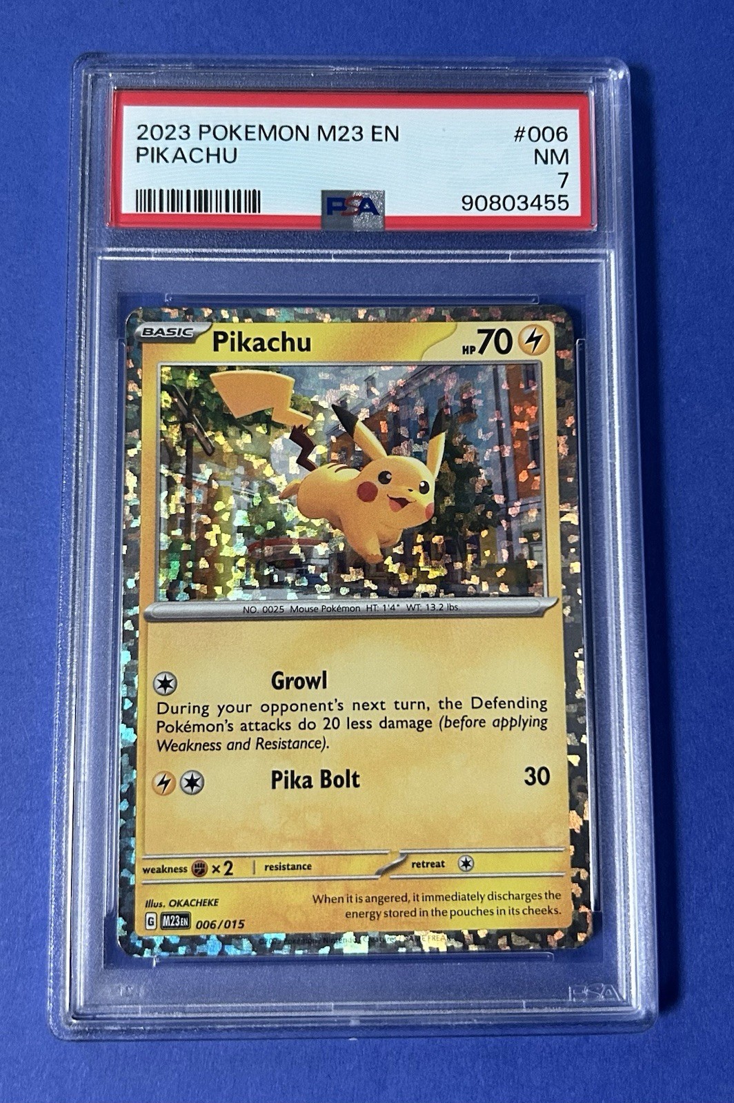 2023 Pokemon M23 EN-Mcdonald's Collection Pikachu 006