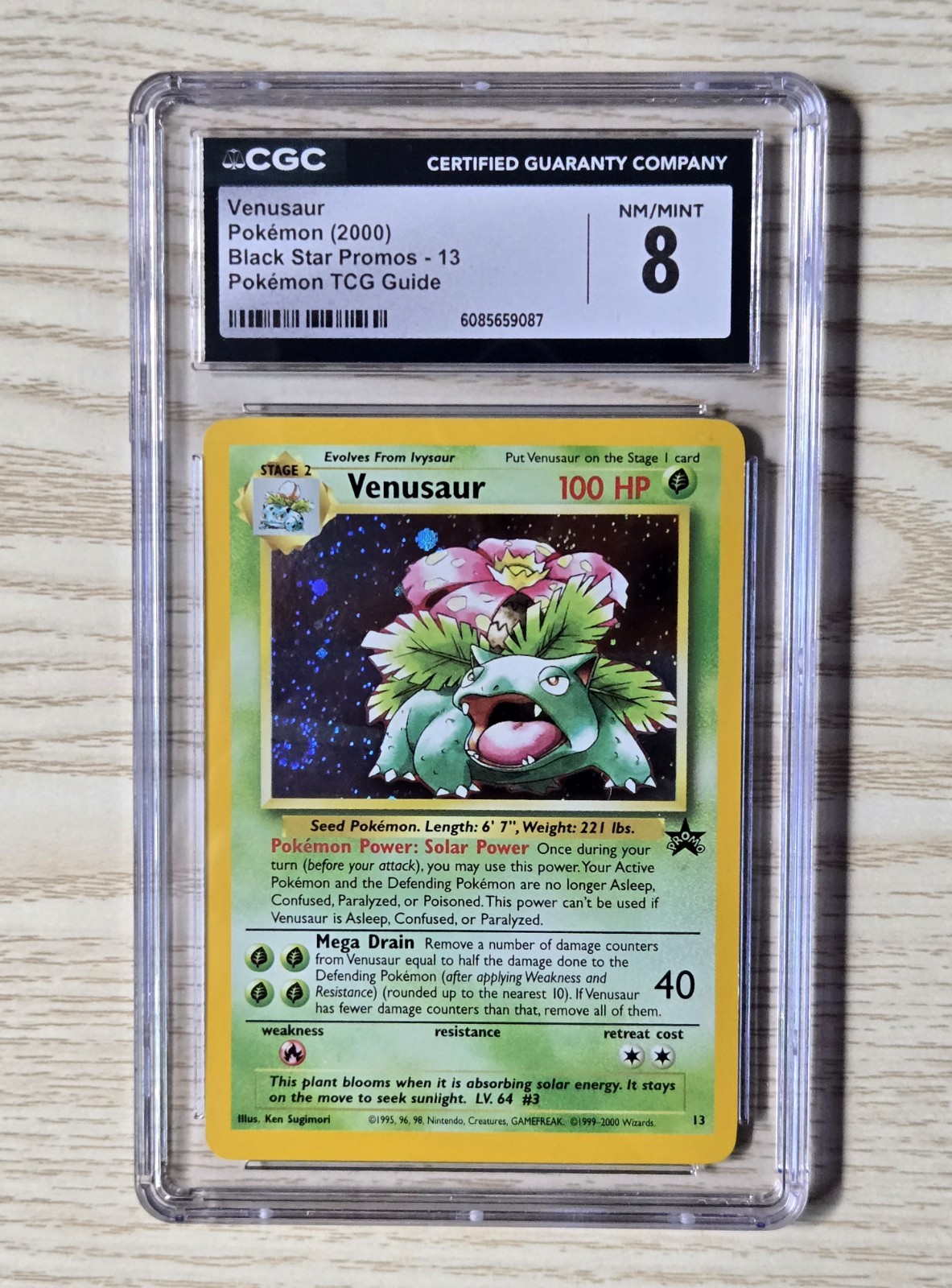 2000 Black Star Promos - WotC - English Venusaur Pokémon TCG Guide (Holo) 13