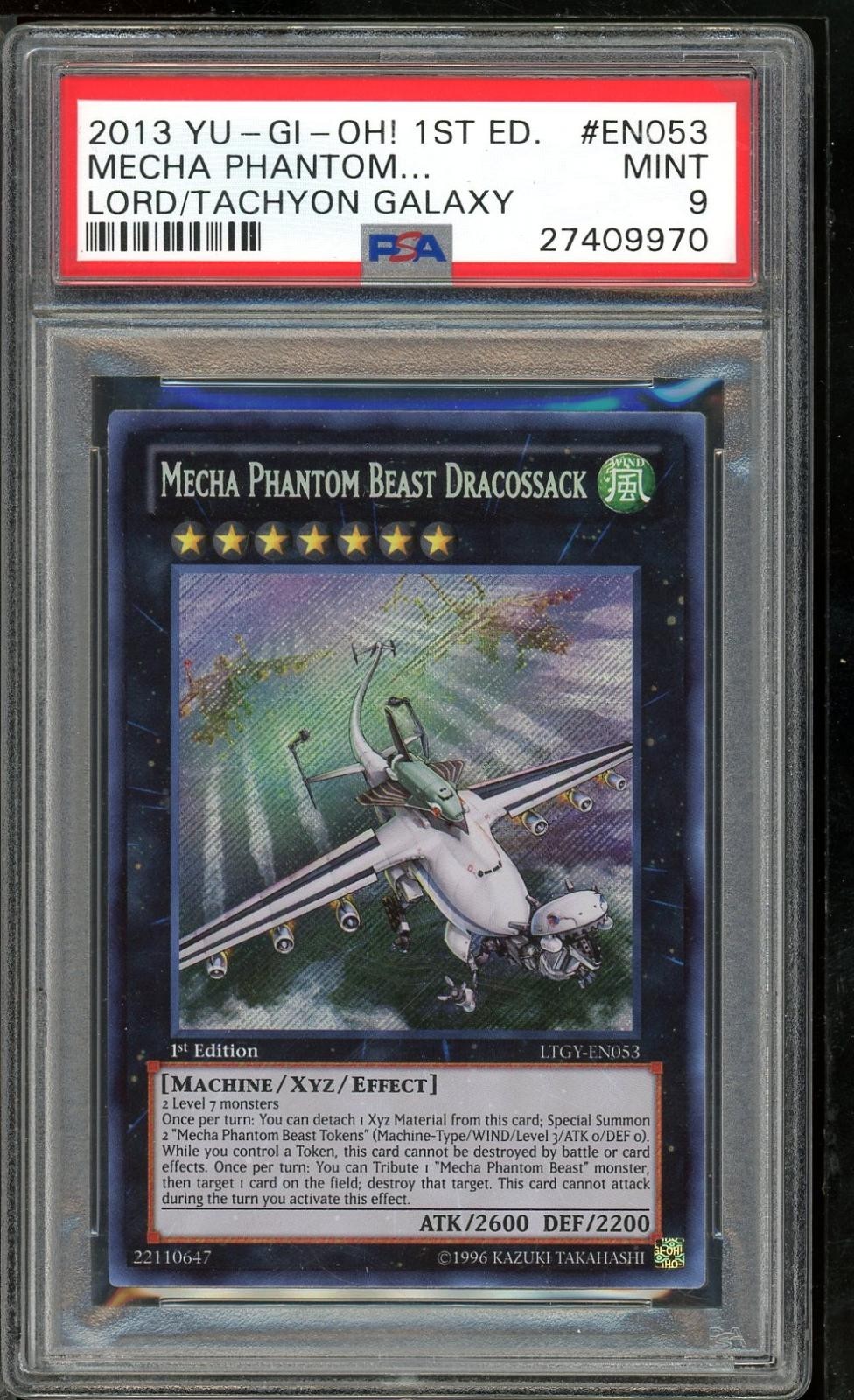 2013 YU-GI-Oh! Ltgy-Lord of the Tachyon Galaxy Mecha Phantom Beast Dracossack 1st Edition EN053