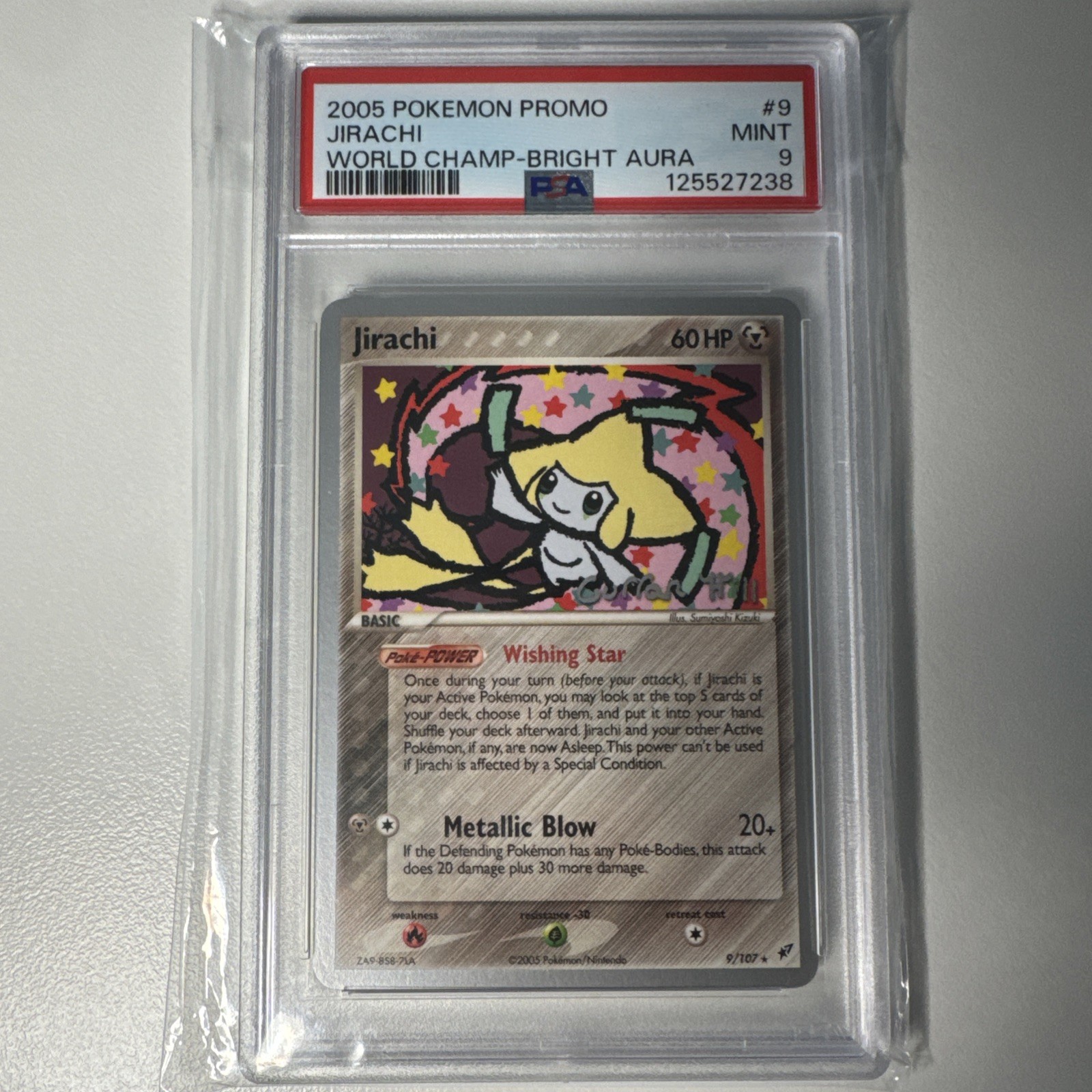2005 Pokemon World Championships Promo Jirachi Bright Aura 9
