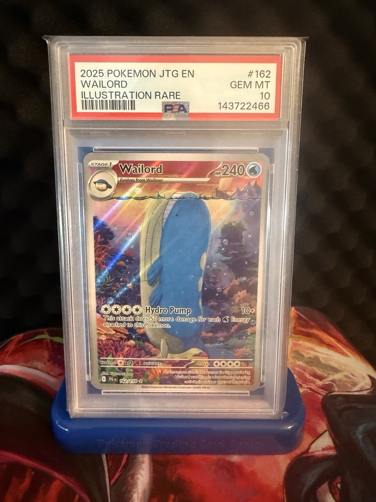 2025 Pokemon Jtg EN-Journey Together Wailord Illustration Rare 162