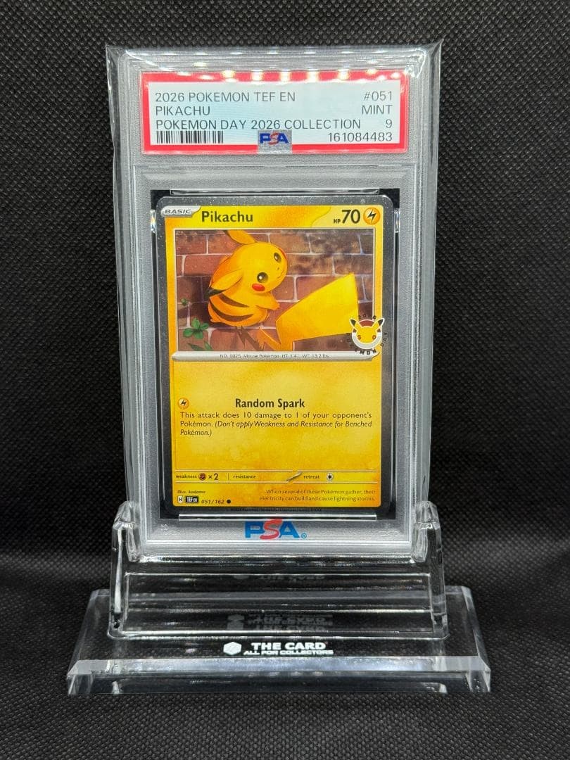 2026 Pokemon Tef EN-Temporal Forces Pikachu Pokemon Day 2026 Collection 051