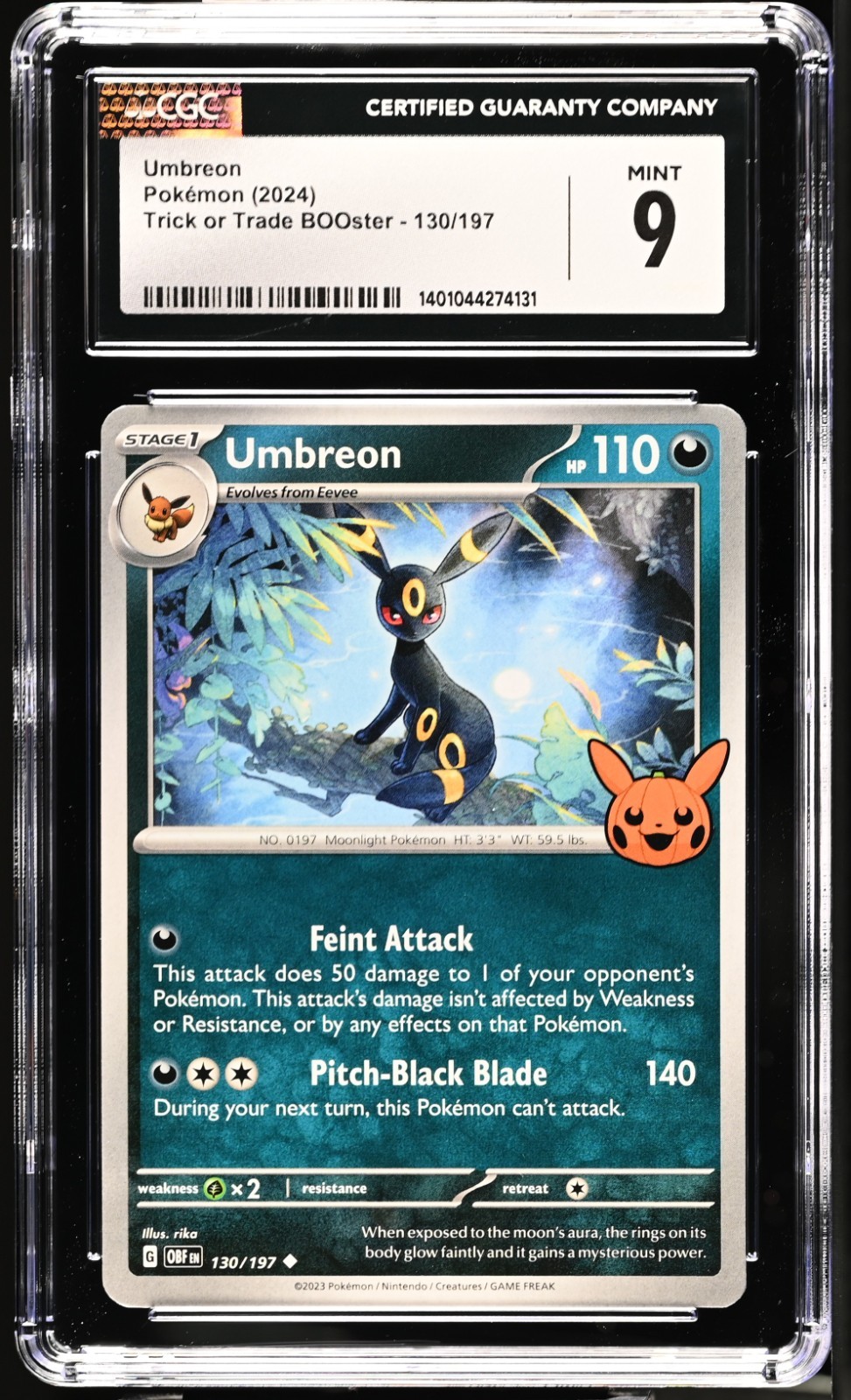 2024 Trick or Trade BOOster (2024) - English Umbreon  130/197