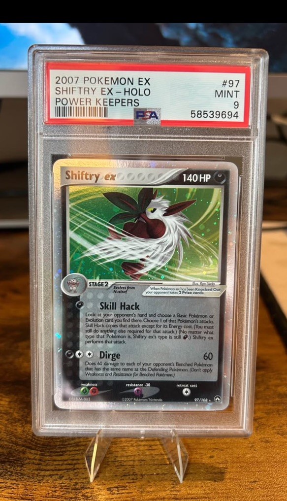 2007 Pokemon EX Power Keepers Shiftry EX-Holo 97