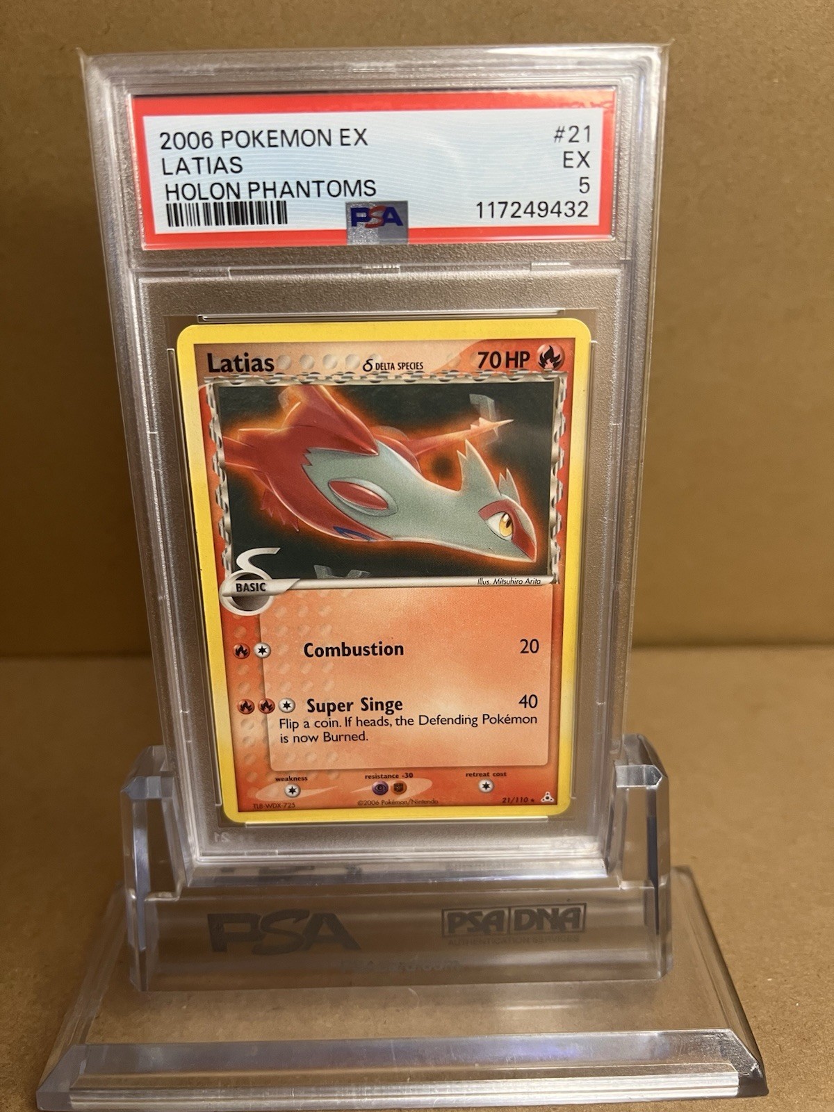 2006 Pokemon EX Holon Phantoms Latias 21