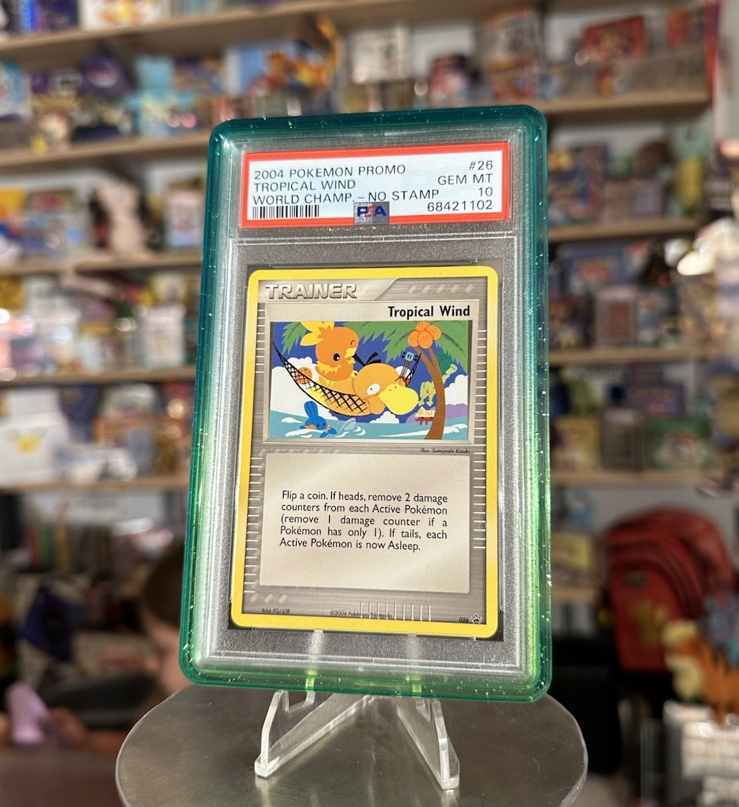 2004 Pokemon World Championships Promo Tropical Wind No Stamp 26