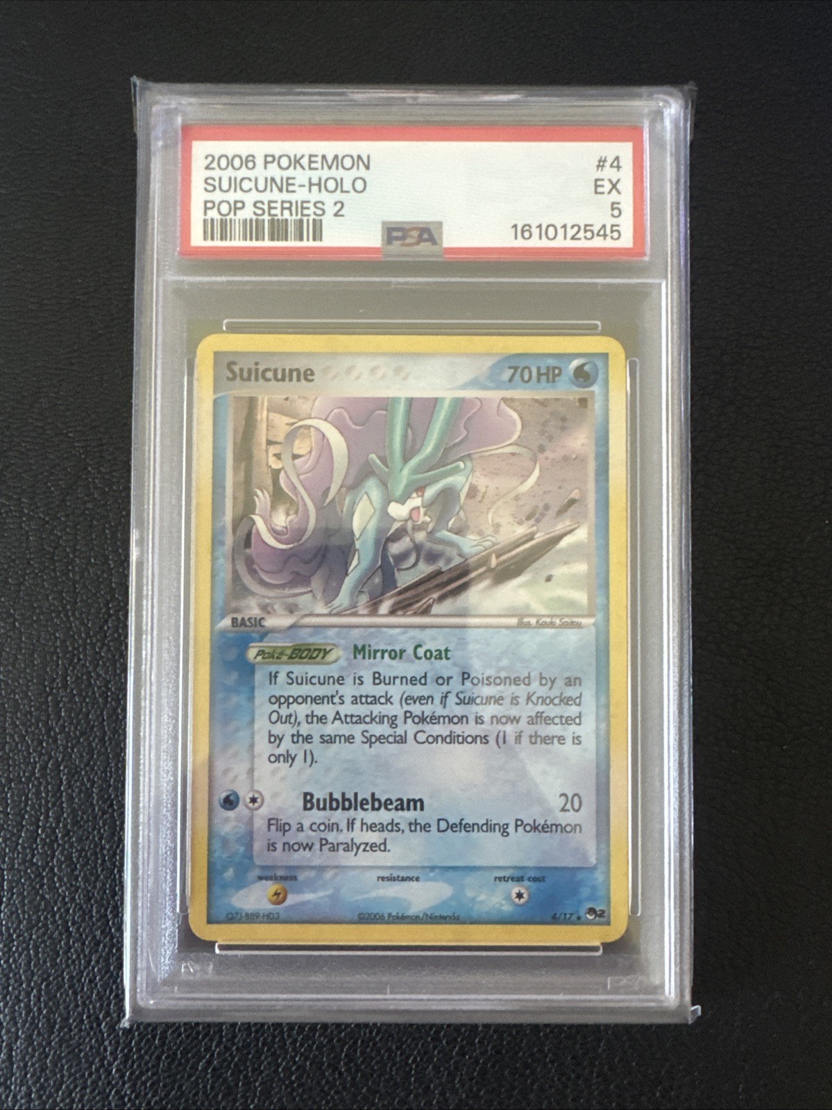 2006 Pokemon Pop Series 2 Suicune-Holo 4