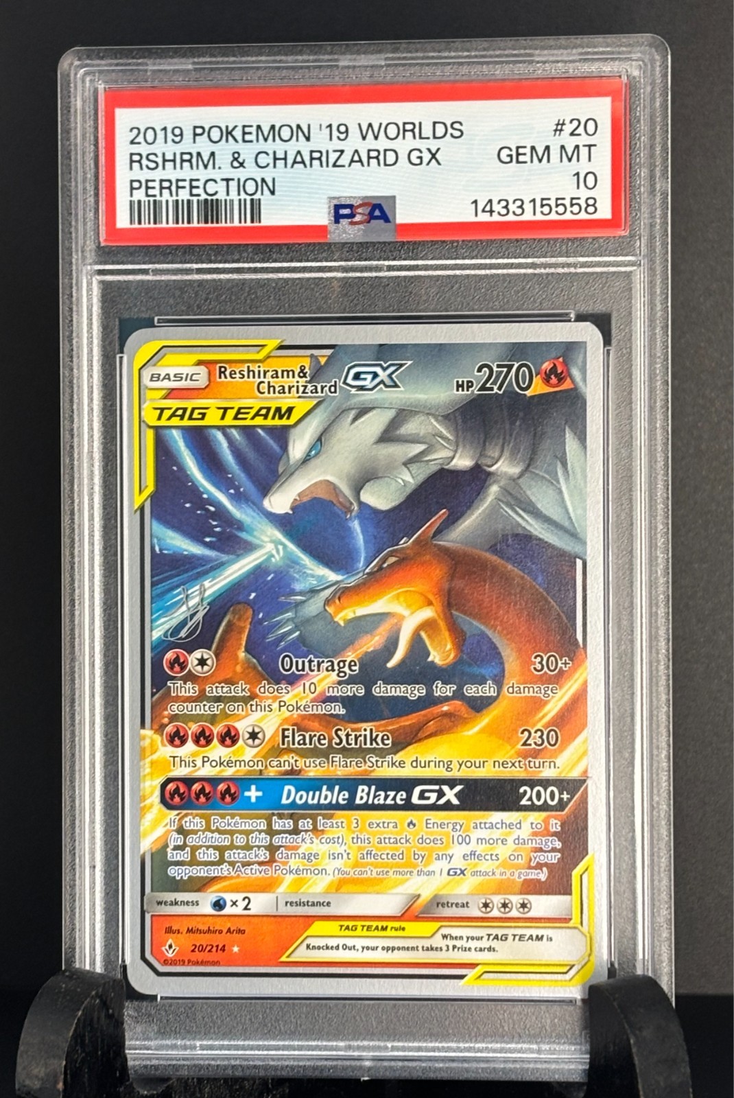 2019 Pokemon 2019 World Championships Deck: Perfection Reshiram & Charizard GX 20