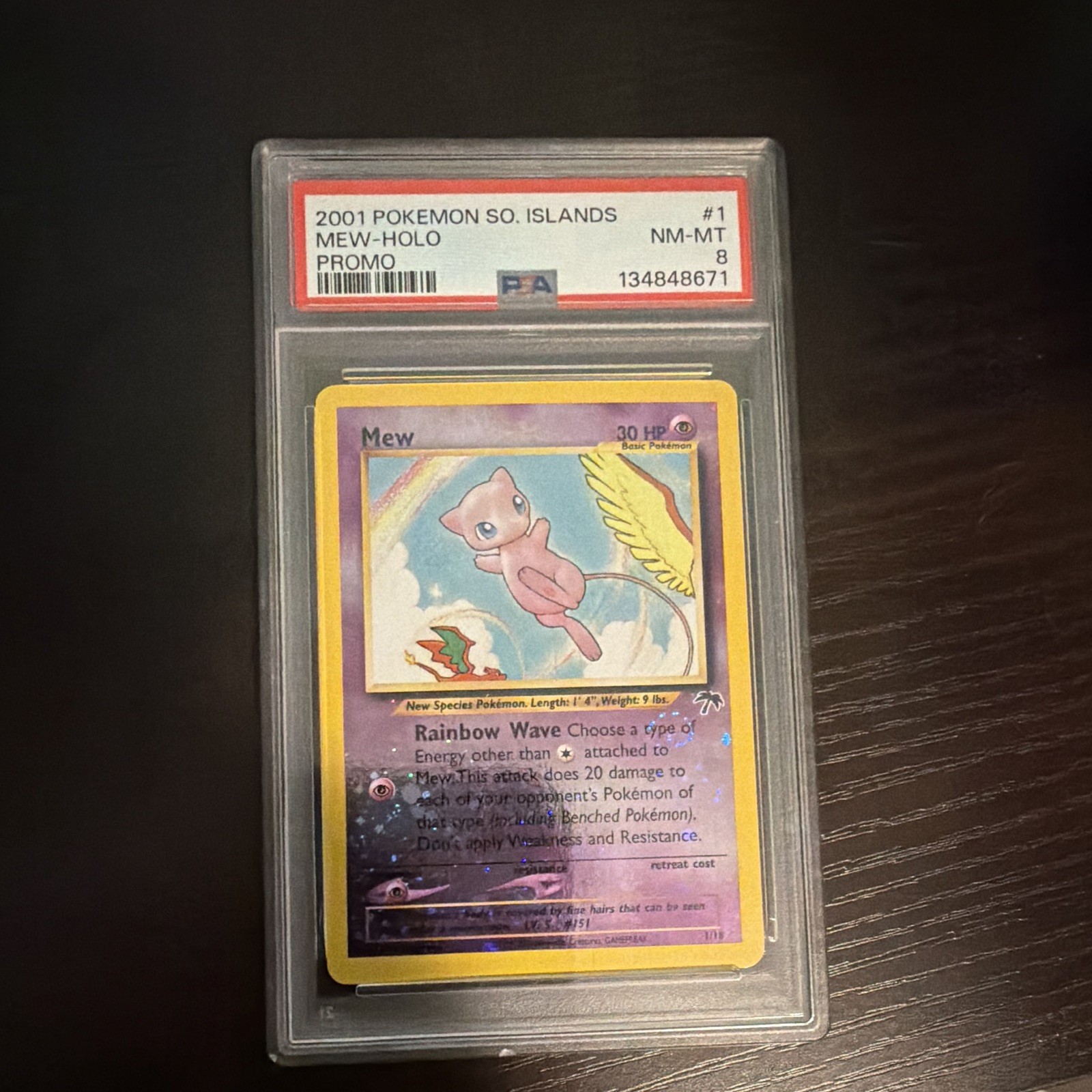 2001 Pokemon Southern Islands Promo Mew-Holo 1